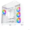 Image de Boitier PC - XIGMATEK - Aqua V Arctic - Sans alimentation - Cube - Format ATX - Blanc