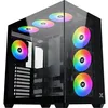 Image de Boîtier PC - Aqua V AIR - Cube - ATX - Verre trempé - ARGB - Noir