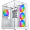 Image de Boîtier PC sans alimentation - XIGMATEK - Aqua Compact Arctic - Cube - Format ATX - 4x120mm A-RGB inclus - Blanc