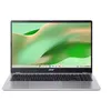 Image de Acer Chromebook 315 CB315-6H - Intel N-series - N355 / jusqu'à 3.9 GHz - Chrome OS - Intel Graphics - 8 Go RAM - 128 Go eMMC - 15.6" TN 1920 x 1080 (Full HD) - Wi-Fi 6E, Bluetooth - argent brillant - clavier : Français