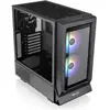 Image de Thermaltake Ceres 350 MX Black (noir) (ATX, mATX, Mini-ITX), Boîtier PC, Multicolore, Transparent, Noir