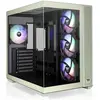 Image de Thermaltake View 380 TG ARGB (ATX, mATX, Mini-ITX), Boîtier PC, Multicolore, Vert