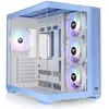 Image de Thermaltake View 380 TG ARGB Bleu Hydrangea (ATX, mATX, Mini-ITX), Boîtier PC, Multicolore, Bleu