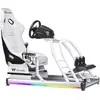 Image de Thermaltake GR500 Racing Simulator Cockpit Snow, Rig pour simulateur, Blanc