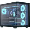 Image de AeroCool P500C (ATX, mATX, Mini-ITX), Boîtier PC, Multicolore, Noir