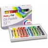 Image de Pentel, Écriture + dessin, Oelpastell PHN 12er (12x)