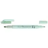 Image de Surligneur bi-pointe Pentel Vert Pastel