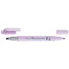 Image de Surligneur bi-pointe Pentel Violet Pastel