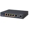 Image de Planet GSD-604HP Géré Gigabit Ethernet (10/100/1000) Connexion Ethernet, supportant l'alimentation via ce port (PoE) Noir commutateur réseau - Commutateurs réseaux (Managed network switch, Gigabit Ethernet (10/100/1000), Connexion Ethernet, supportant l'a