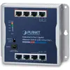 Image de Planet Industrial 8-Port GE 4-Port PoE+ Wallmount (8 ports), Switch réseau, Gris, Bleu