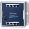 Image de Planet Industriel 8 ports (8 ports), Switch réseau, Bleu, Gris
