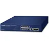 Image de Planet 10/100/1000T + 2 ports administrables L2/L4 Gigabit Ethernet (10/100/1000) 1U bleu (10 ports), Switch réseau, Bleu