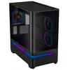 Image de Boitier PC PRIME AP202 mini tour noir ARGB avec panneau latéral et avant verre trempé