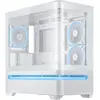 Image de ASUS Prime Ap202 Tg Argb Blanc (mATX, Mini-ITX), Boîtier PC, Blanc