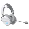 Image de ASUS ROG Pelta White - Casque Gaming sans Fil - connectivité tri-Mode avec Speednova, membranes de 50mm plaquées en Titane, Micro à Bande ultralarge de 10mm