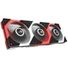 Image de ASUS ROG Eurux GR120 ARGB Ventilateurs Boîtier PC Reverse Triple Pack 120 mm PWM Noir/Blanc