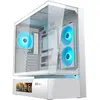 Image de Cougar ATX Semi-Tower Gehäuse CFV235 Vision White Weiss (ATX, mATX, Mini-ITX), Boîtier PC, Blanc