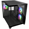 Image de Cougar Gehäuse Mini-Tower FV150, ARGB, Schwarz (mATX, Mini-ITX), Boîtier PC, Noir