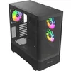 Image de Boîtier PC sans alimentation - THERMALTAKE - View 290 TG ARGB - Moyen tour - Format ATX - 3x120mm A-RGB inclus - Noir