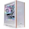 Image de Thermaltake Geh S370 WS Midi Tower "Snow" White (ATX, mATX, Mini-ITX), Boîtier PC, Blanc