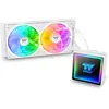 Image de THERMALTAKE - TH240 V3 A-RGB Sync Snow - CL-W467-PL12SW-A - Watercooling AIO - Ventilateur 1x 240 mm ARGB - Blanc