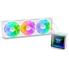 Image de THERMALTAKE - TH360 V3 A-RGB Sync Snow - CL-W468-PL12SW-A - Watercooling AIO - Ventilateur 1x 360 mm ARGB - Blanc