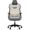 Image de Thermaltake Tt ARGENT E700 Future Dusk with Slate Gray Crayon, Chaise gaming, Noir, Beige, Argent, Bleu, Gris
