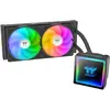 Image de Thermaltake TH240-S V3 ARGB Sync AIO Black (120 mm, 2x), Ventilateur PC, Noir