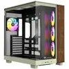 Image de Thermaltake "Midi View 380 XL WS ARGB Matcha Green" (ATX, mATX, Mini-ITX), Boîtier PC, Transparent, Vert