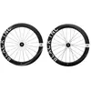 Image de Black Inc Jeu De Roues De Route Sixty Track Tubular 12 x 100/12 x 120 mm