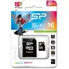 Image de Silicon Power Carte Mémoire Avec Adaptateur Microsdhc 16gb Class 10