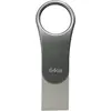 Image de Silicon Power Mobile C80 (64 Go, USB-A, USB-C), Clé USB, Noir