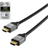 Image de j5Create Ultra Haute Vitesse 8k UHD HDMI (2 m), Câble vidéo, Noir, Gris