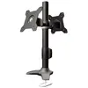 Image de Aavara grommet stand for 2 screens 15 to 24" (support pour 2 écrans de 15 à 24 pouces) (Tables, 16 kg), Support de moniteur, Noir