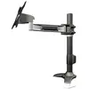 Image de Aavara POS Series TI110 - Kit de fixation (perçage du plateau, bras pivotant) (Tables, 24", 12 kg), Support de moniteur, Noir