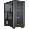 Image de Linkworld Ventilateur Octane 460A GAMING noir SPCC 3xARGB (E-ATX), Boîtier PC, Noir