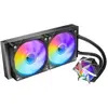 Image de Azza HEX 240 ARGB Refcheur d'eau retail, Refroidissement liquide CPU, Noir