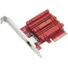 Image de ASUS XG-C100C (PCI-E x4), Carte réseau, Rouge