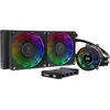 Image de Gamdias Refroidisseur à liquide Chione P3-240U Wakï¿½, Refroidissement liquide CPU, Noir
