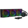 Image de Gamdias Refroidisseur de liquide Chione P3-360U Wak, Refroidissement liquide CPU, Noir