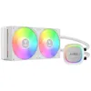 Image de Gamdias Kit Watercooling AIO Aura GL V2 RGB - 240mm (Blanc)