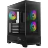 Image de Gamdias Boitier Moyen Tour ATX Atlas M1 RGB avec panneaux vitrés (Noir) (ATX, mATX, Mini-ITX), Boîtier PC, Noir