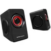 Image de Mars Gaming Enceintes de jeu MS1 MS1 noir rouge, Haut-parleur PC, Rouge, Noir