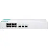 Image de QNAP QSW-308S (8 ports), Switch réseau, Blanc