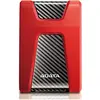 Image de Adata Disque dur externe HD650 Red 2TB USB 3.0 (2 To), Disque dur externe, Rouge