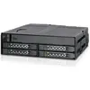 Image de Icy Dock MB604SPO-B Fond de panier pour disque dur Noir, Disque dur : accessoires