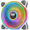 Image de Thermaltake Riing Quad 12 RGB PWM Single Pack (no controller) (120 mm, 1x), Ventilateur PC, Blanc