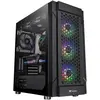 Image de Thermaltake Tt Versa T27 ARGB CA-1W2-00M1WN-01 (ATX, mATX, Mini-ITX), Boîtier PC, Noir
