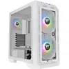 Image de Thermaltake boîtier tour view 300 mx (ATX, mATX, Mini-ITX), Boîtier PC, Blanc