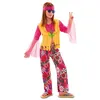 Image de Déguisement Hippie Flower - Fille - 5/6 ans (110 à 116 cm) EURO CARNAVALES